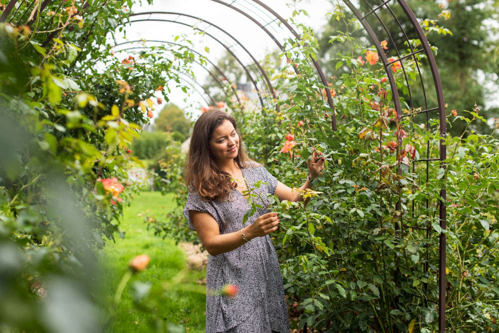 Visite du jardin